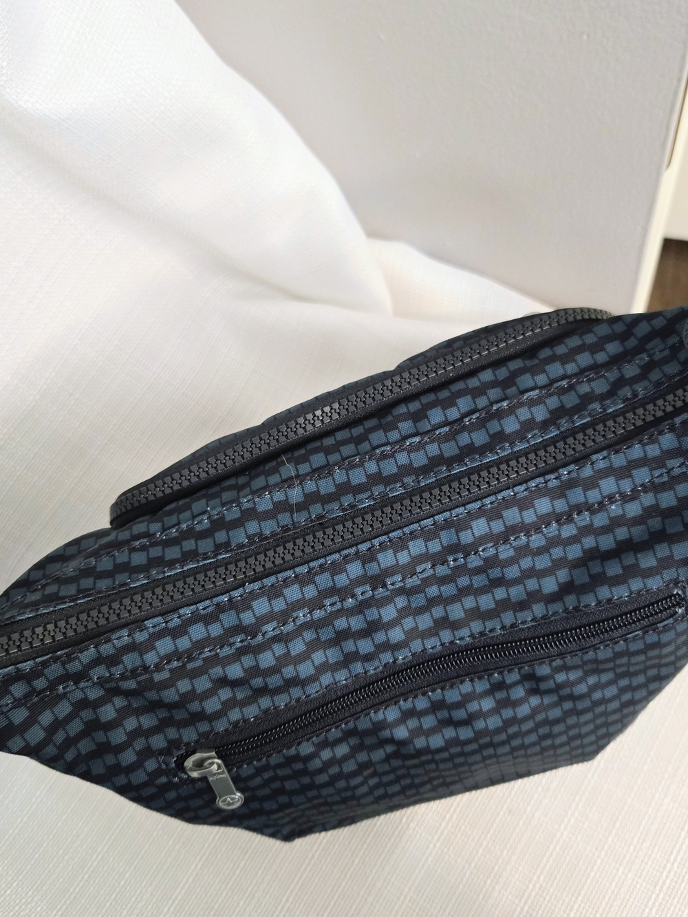 Kipling Gabbie Sm Crossbody Purse Bag Multi Zip Pockets Adjustable Strap - Picture 6 of 12